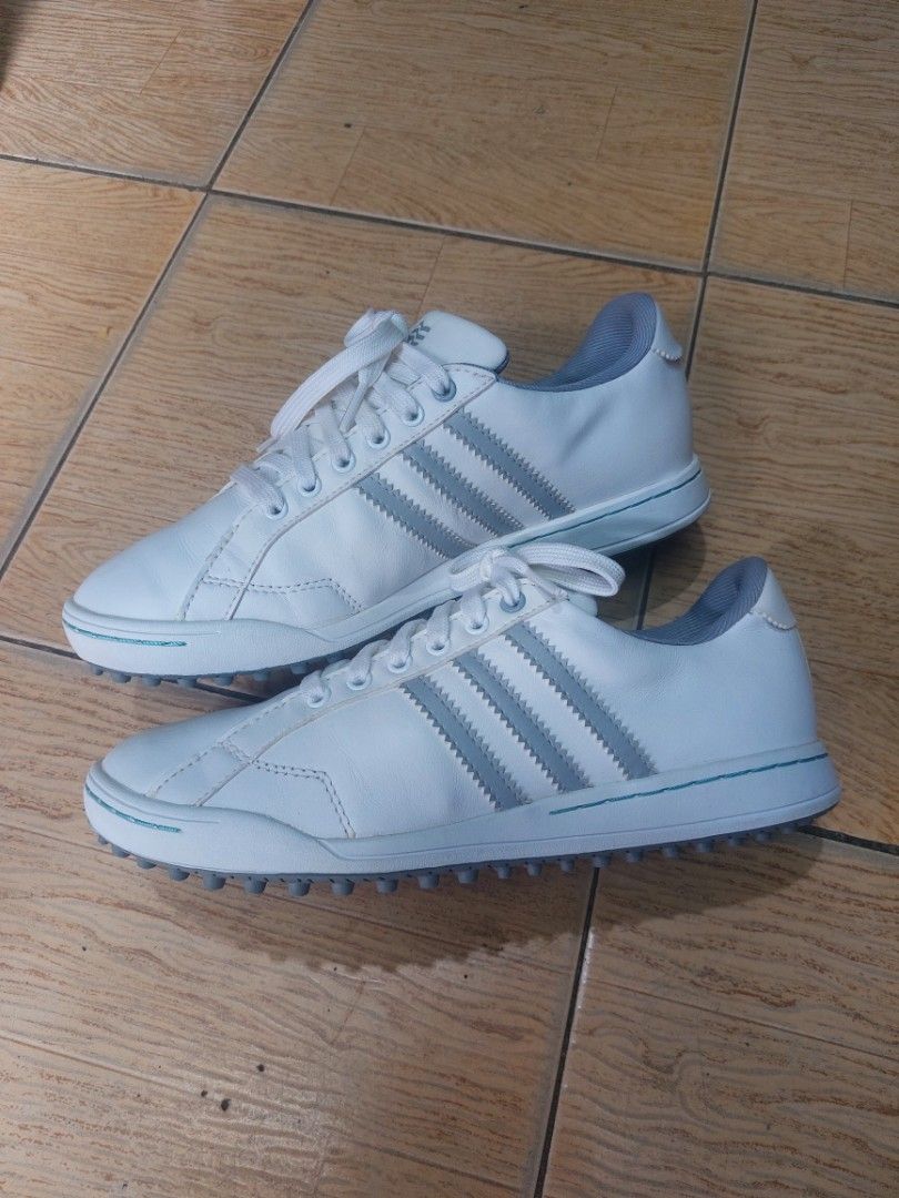 adidas gazelle silver green womens adidas Adicross Retro Golf Shoes GZ3280 main image 0