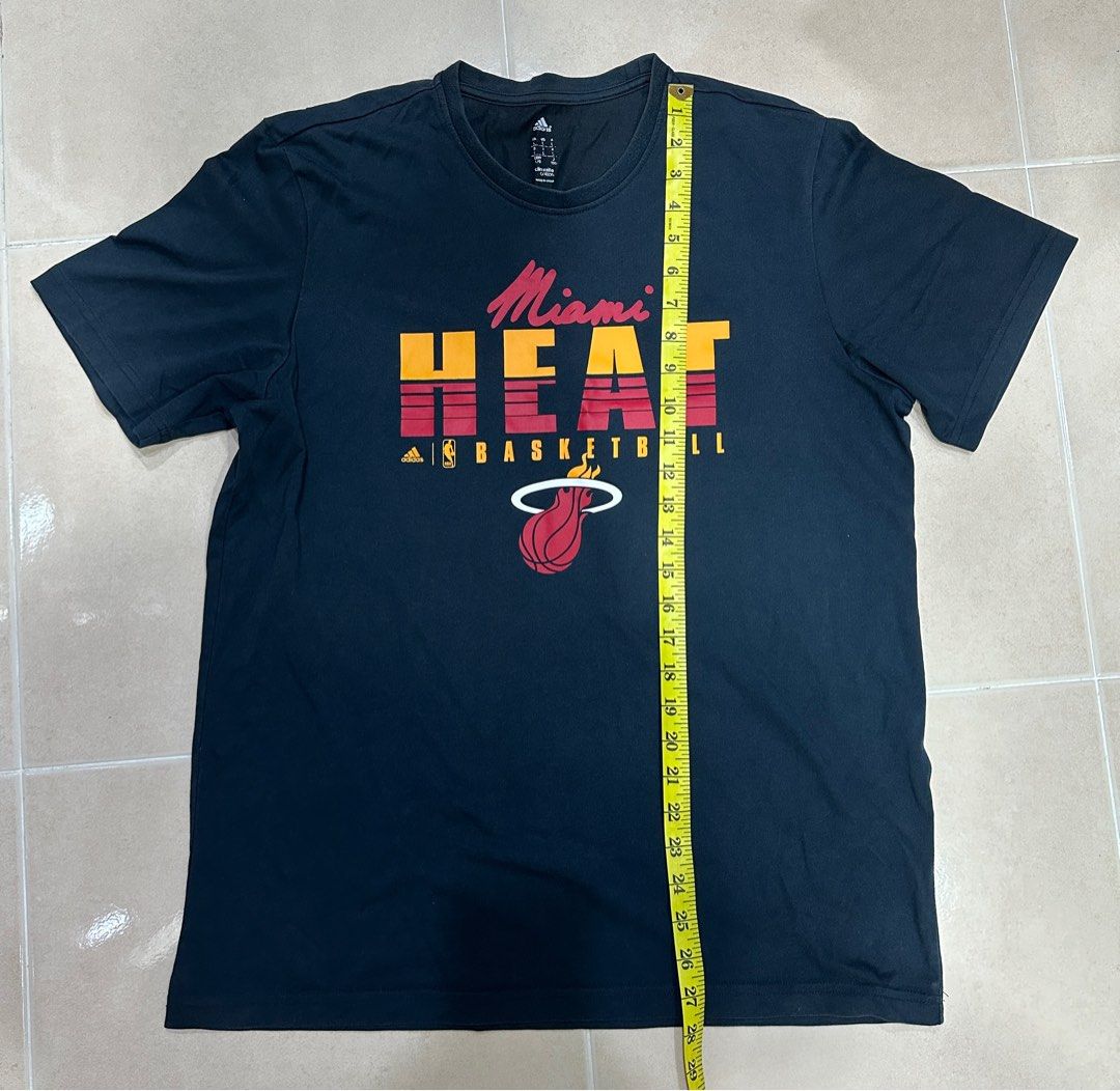Adidas Miami Heat Men s Fashion Tops Sets Tshirts Polo
