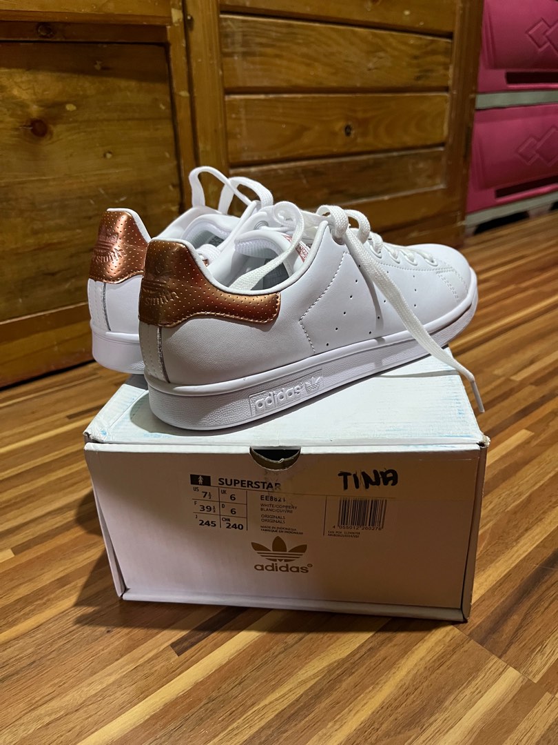 Adidas stan shop smith gold 39