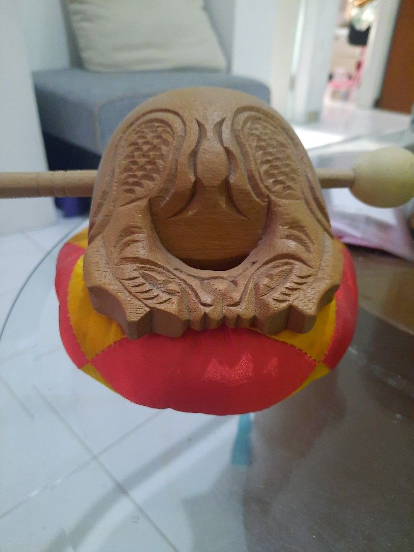 Barang antik Alat sembahyang agama Buddha kayu asli, Antik, Lainnya di