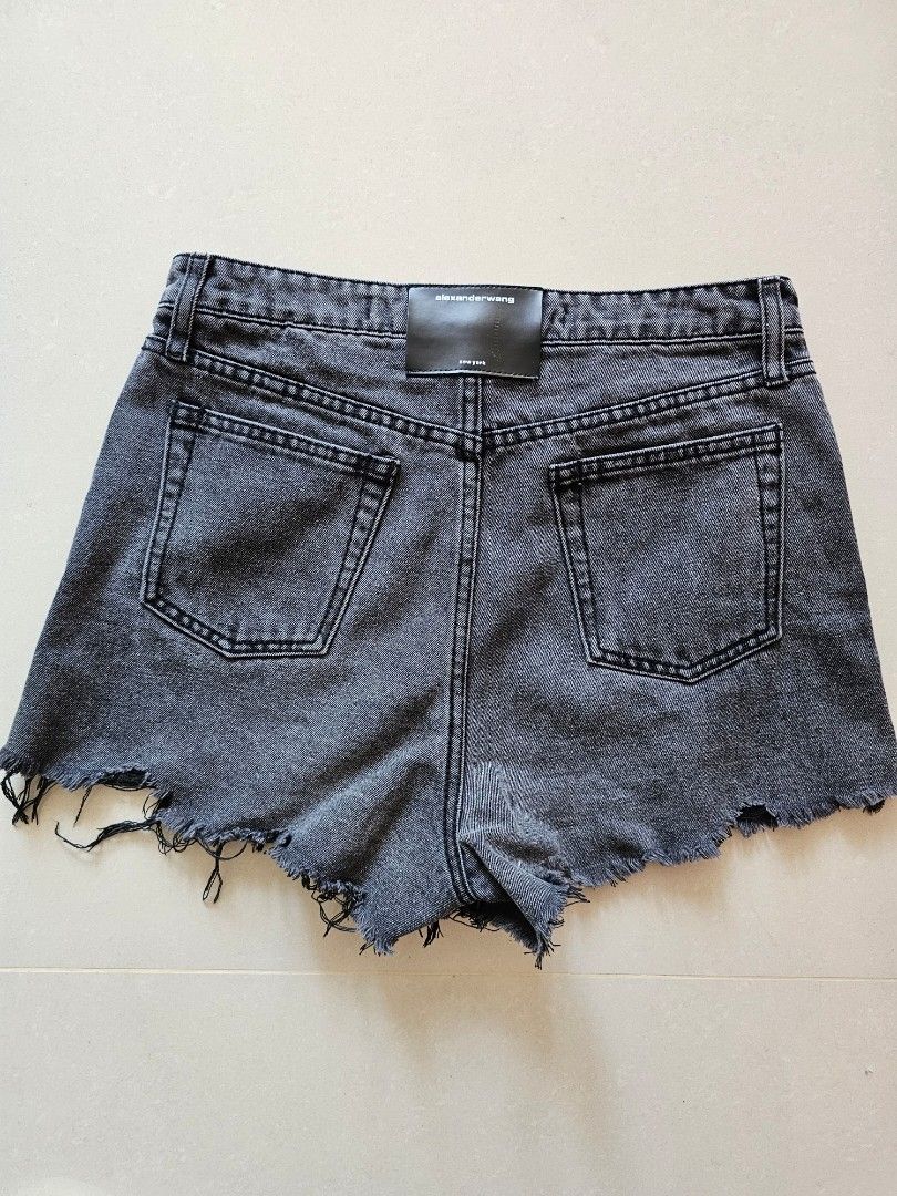 Alexander wang deals grey shorts