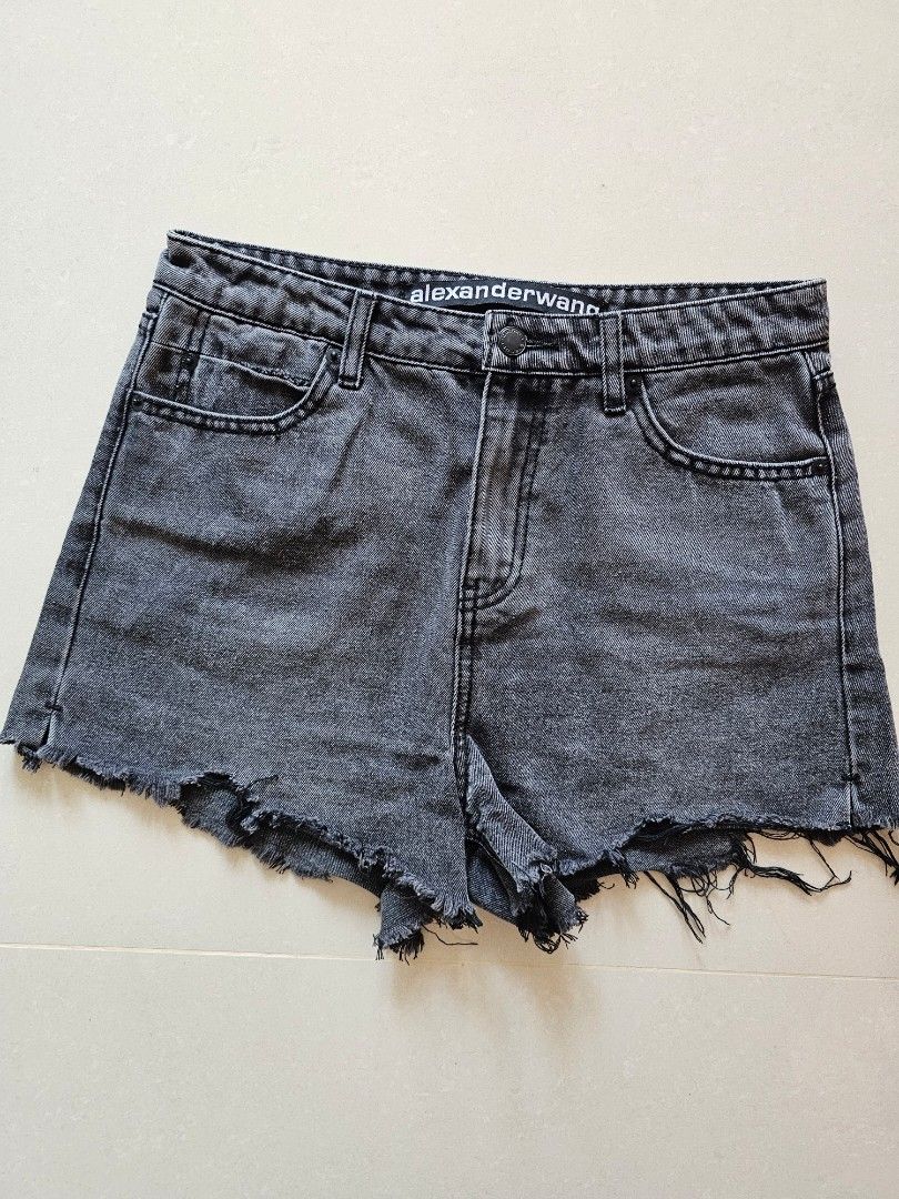 Alexander wang new arrivals jean shorts
