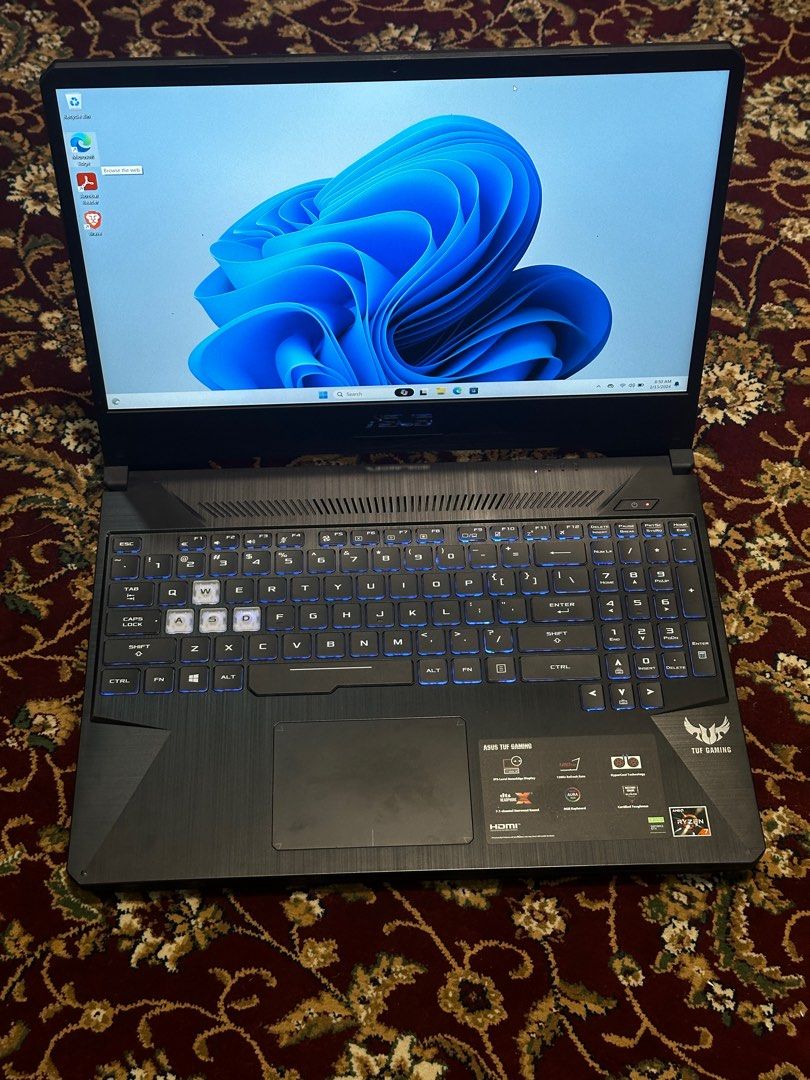 ASUS TUF GAMING FX505DU Ryzen 7 3750H GTX 1660 TI