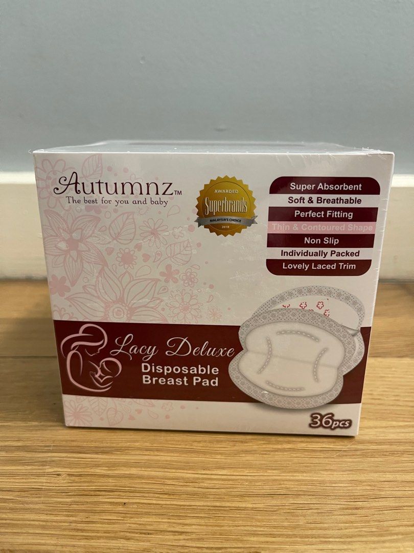 Autumnz- Lacy Deluxe Disposable Breastpads (36 pcs) *NEW PACKAGING