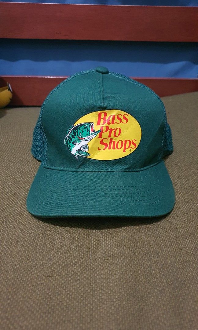 Bass pro trucket snapback green, Men's Fashion, Watches & Accessories, Caps  & Hats on Carousell