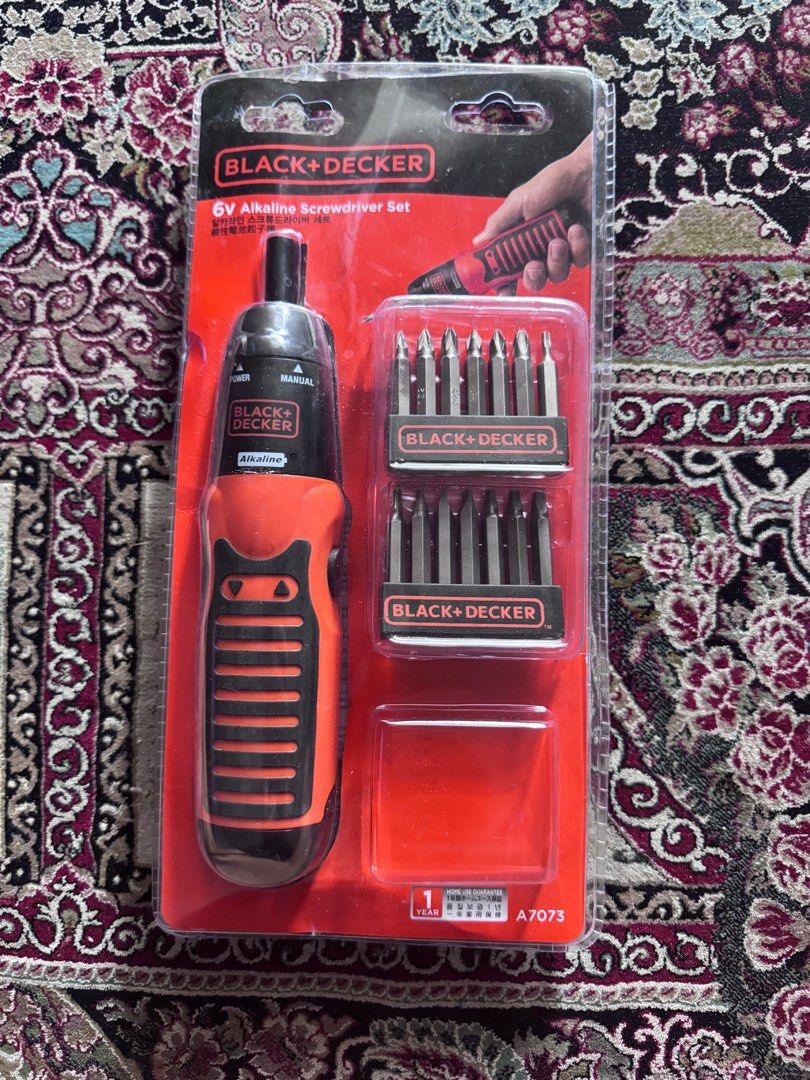 Alkaline screwdriver store