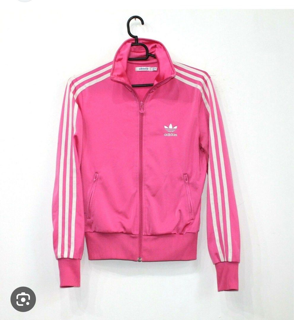 Brand New Adidas Pink Jacket Men s Fashion Activewear on Carousell