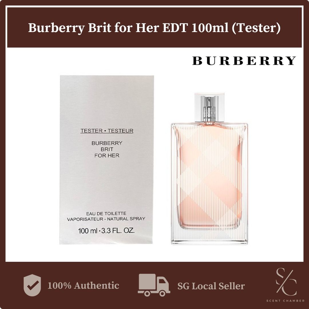 Burberry brit for her tester sales