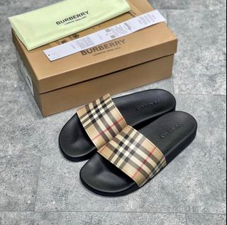 Burberry top slides sale