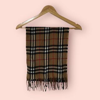 🔥BURBERRYS  London  vintage plaid scarf