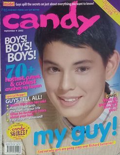 Candy Magazine - Richard Gutierrez/ September 2002