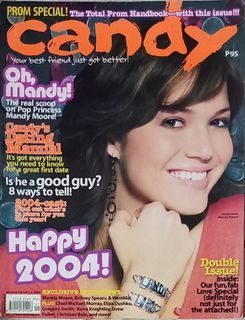 Candy Magazine/ Mandy Moore/ January-February 2004