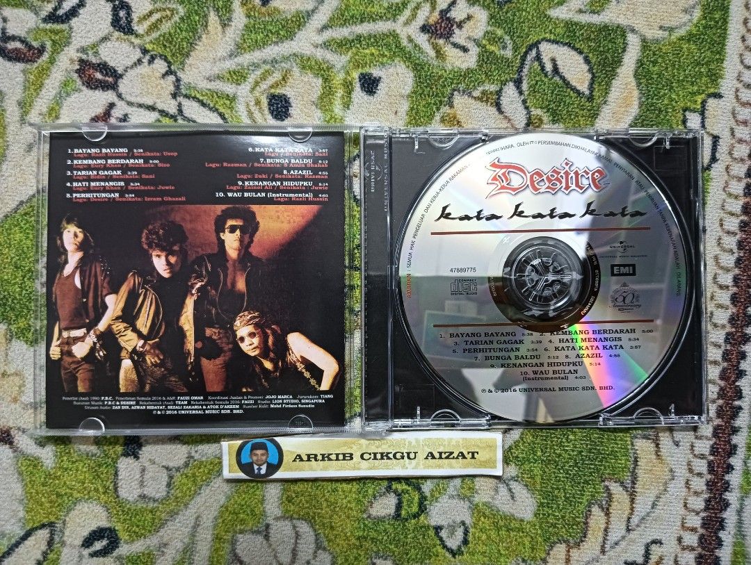 CD DESIRE - KATA KATA KATA, Hobbies & Toys, Music & Media