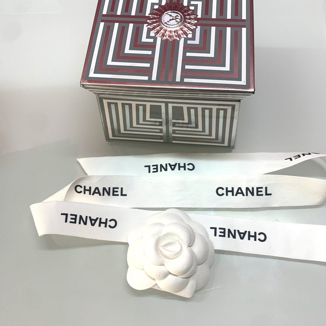 Chanel Ribbon, Camelia (Category: Luxury Accessories) located in Manila. Submitted by urbanwear (Listing ID 1233835487, Image 1). Description: Paris Camelia Ribbon - 1 yard .