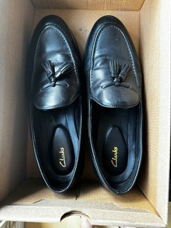 Clarks CitiStrideSlip Men's Loafers Leather Black