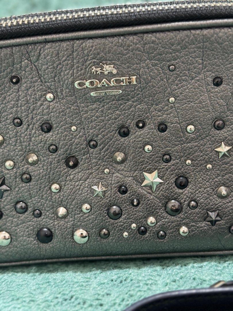 Sadie crossbody clutch with rivets sale