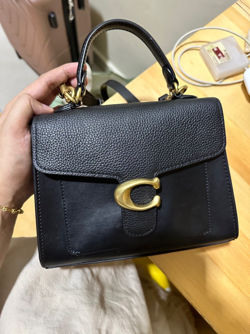 Coach tabby top handle 20 outlet black