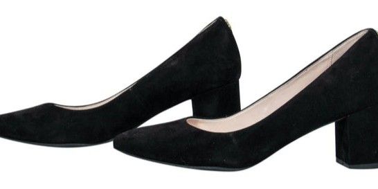 Cole haan black suede pumps hot sale
