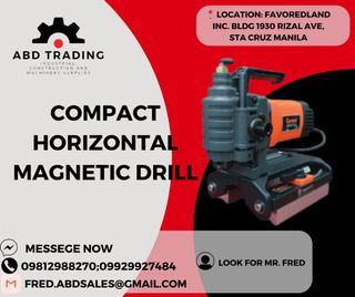 COMPACT HORIZONTAL MAGNETIC DRILL