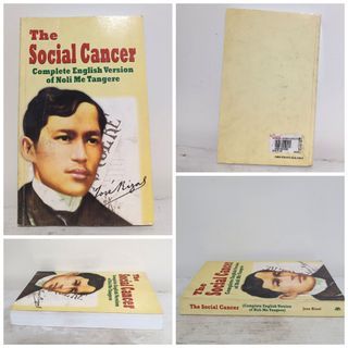 Complete English version of Noli me tangere - The Social Cancer
