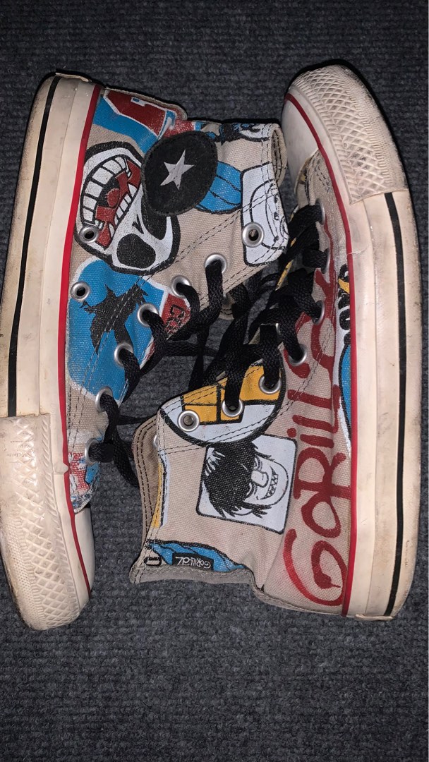 Gorillaz chucks discount