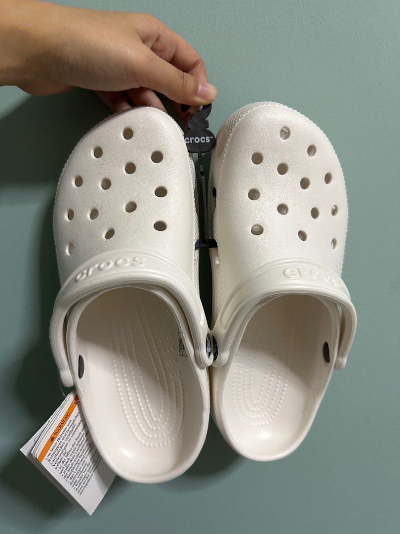 White clogs cheap