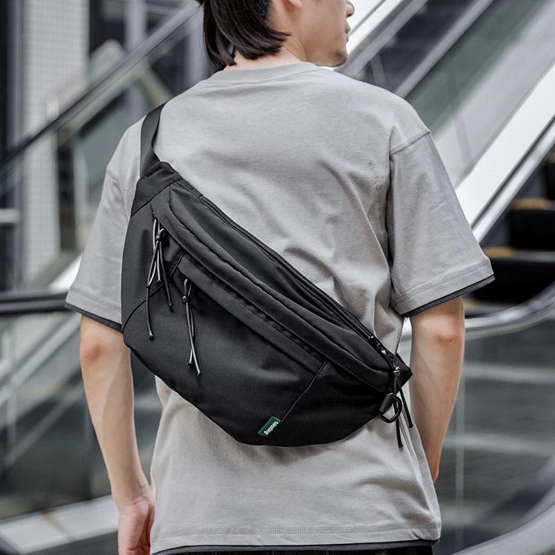 Crossbody Bag Oversized Fanny Pack Waterproof Oxford Chest Bag Cycling Large Gym Waist Bag Belt Bag for Men Women Carousell