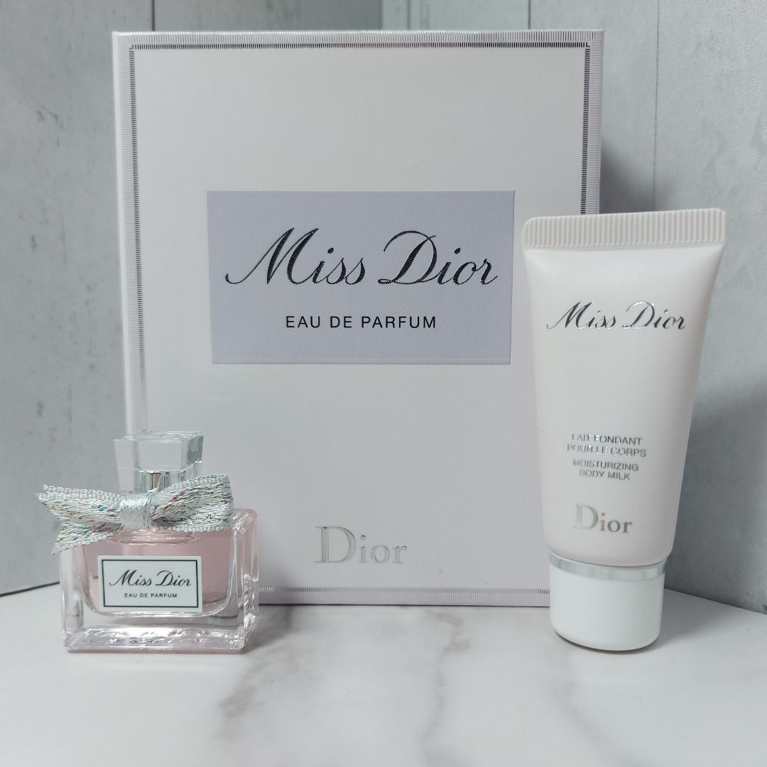 Dior Miss Dior Eau De Parfum 5ml Dior Miss Dior Moisturizing Body Milk 20ml Carousell
