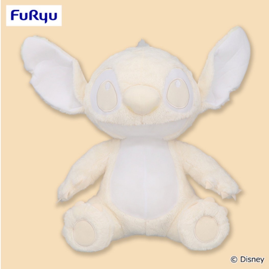 White stitch plush outlet