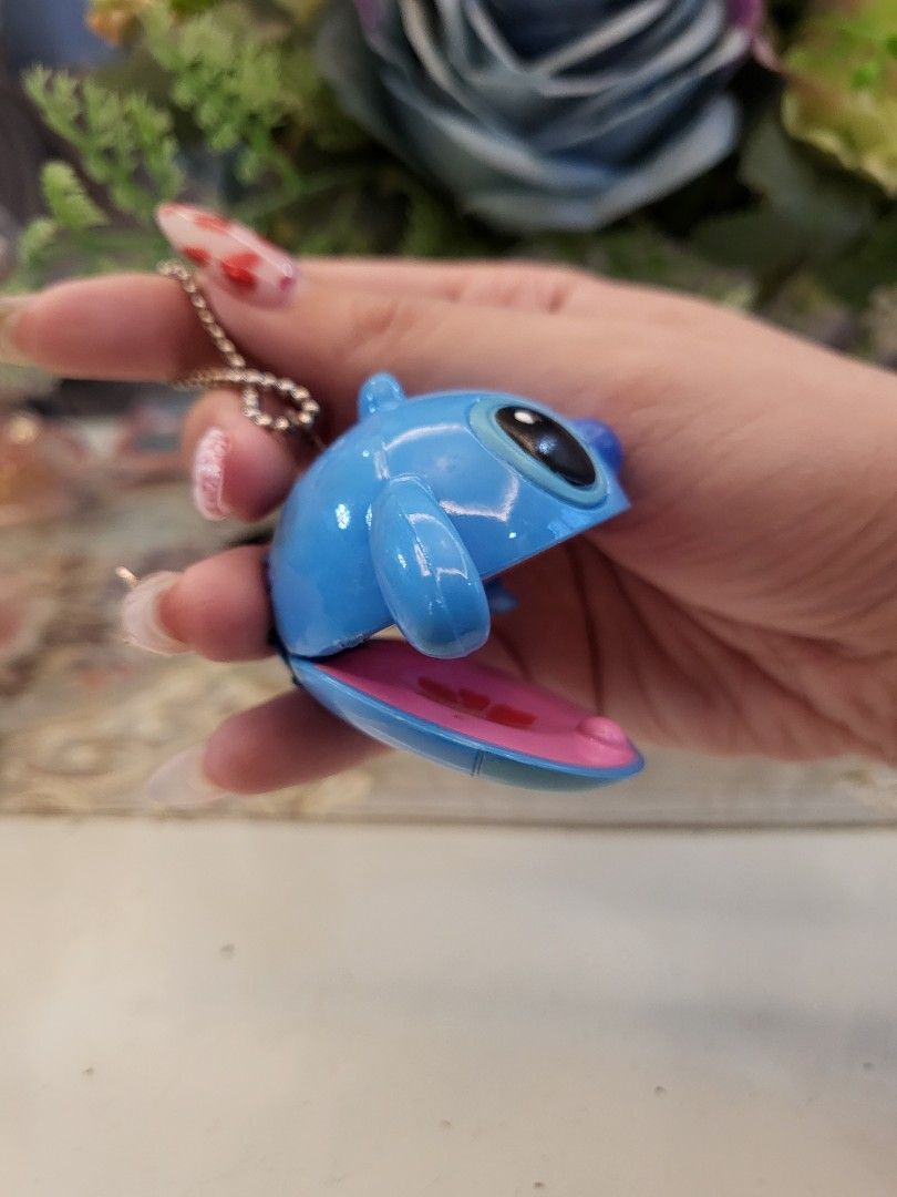 Disney Stitch Castanet Keychain, Hobbies & Toys, Toys & Games on Carousell
