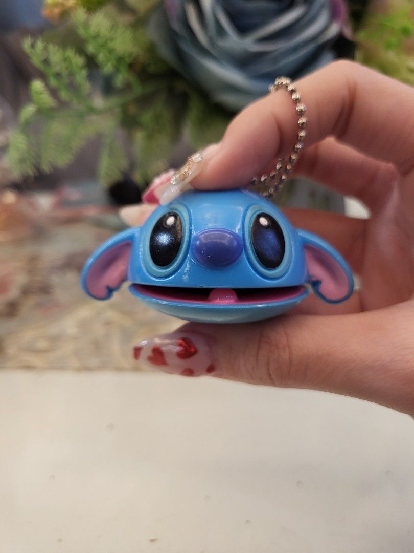Disney Stitch Castanet Keychain, Hobbies & Toys, Toys & Games on Carousell