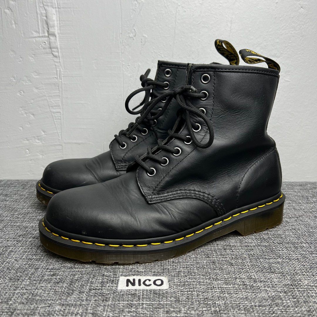 1460 black nappa hot sale