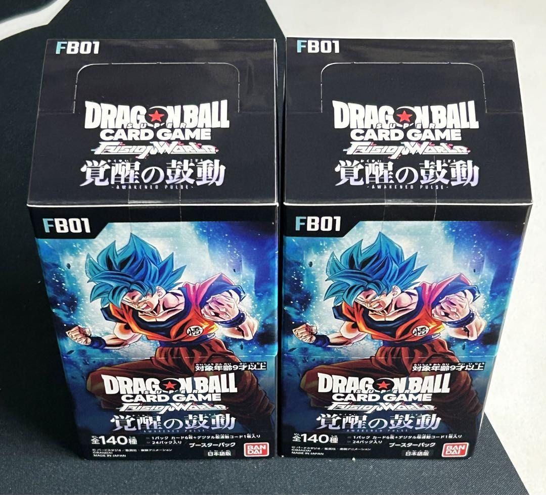 Dragon ball card game DBCG Heartbeat of Awakening Booster Box - FB01  Preorder, Hobbies & Toys, Toys & Games on Carousell