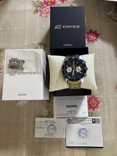 Casio Edifice 5490 EFR 552 DY Stainless Steel Men s Fashion