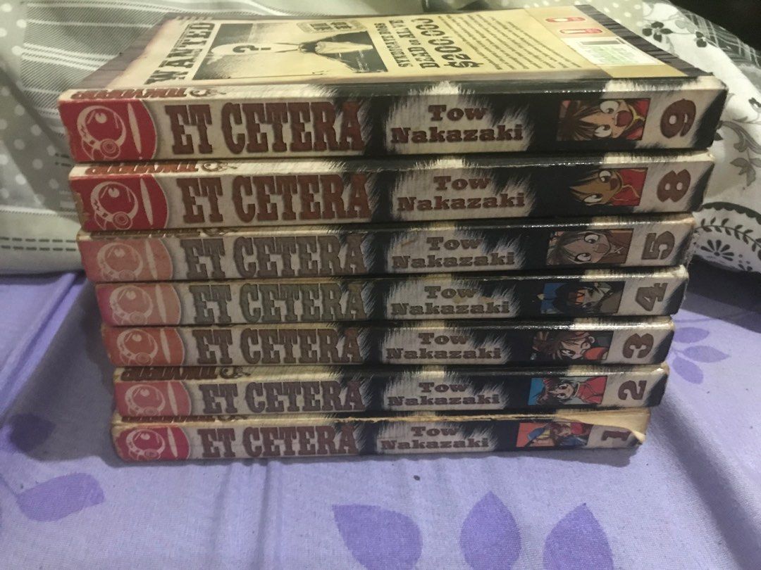 Et Cetera Manga Bundle (Category: Comics & Manga) located in Iloilo. Submitted by periwanker (Listing ID 1287063893, Image 2). Description: Et Cetera 1-5 + 8-9 take all. Please manage your expectations as this is preloved..