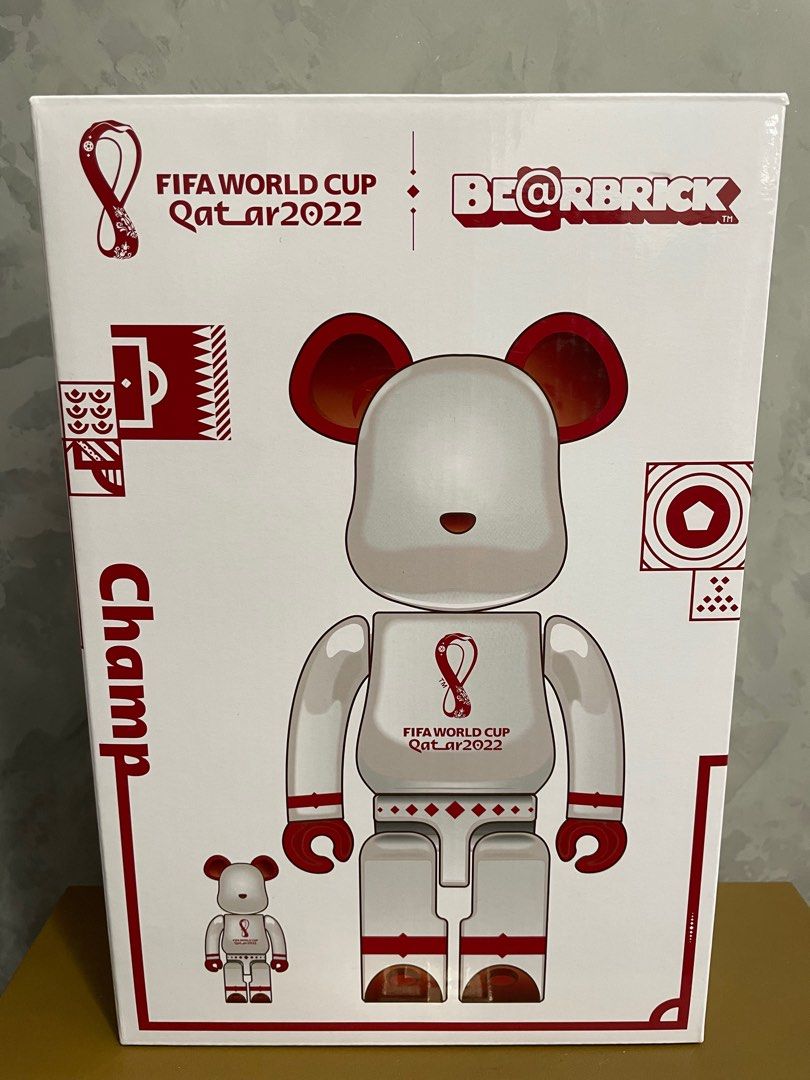FIFA官方限量版BE@RBRICK「FIFA WORLD CUP QATAR 2022 OFFICIAL