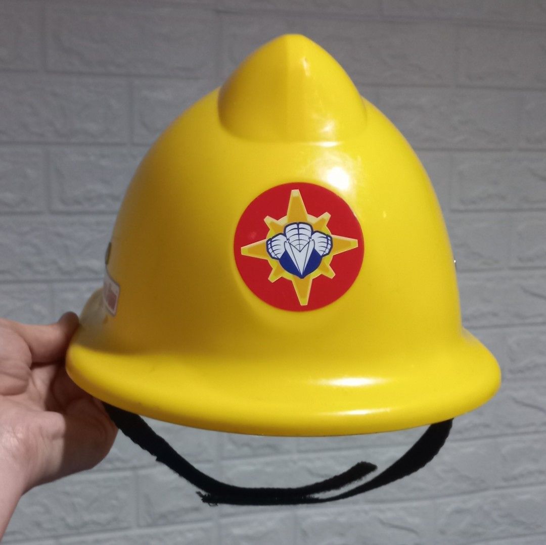 Fireman Sam Hat for Kids (Category: Caps & Hats) located in Rizal. Submitted by declutteryph (Listing ID 1287032464, Image 1). Description: Good condition Can use for pretend play or school activity like Career Day • Fireman.