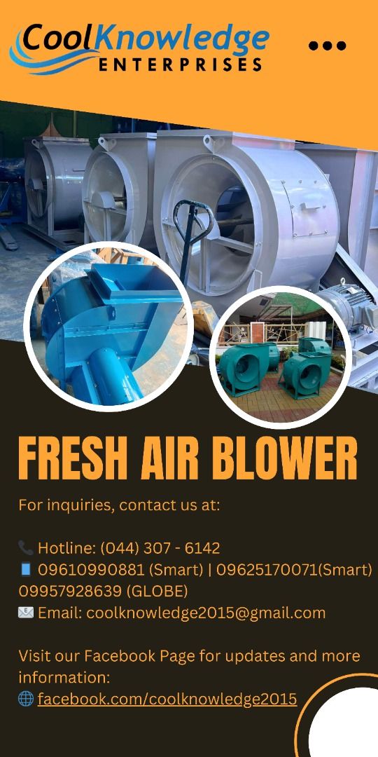 Air blower outlet services