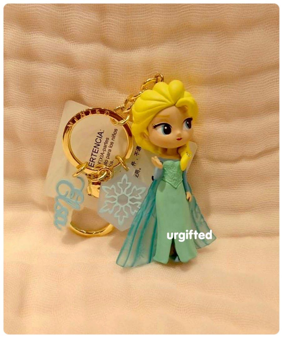Frozen Keychains by Miniso (Elsa Anna Olaf), Hobbies & Toys, Stationary ...