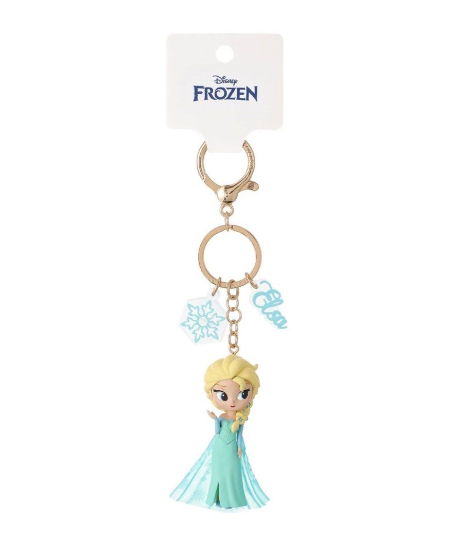 Frozen Keychains by Miniso (Elsa Anna Olaf), Hobbies & Toys, Stationary ...