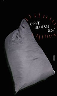 Giant bean bag bed