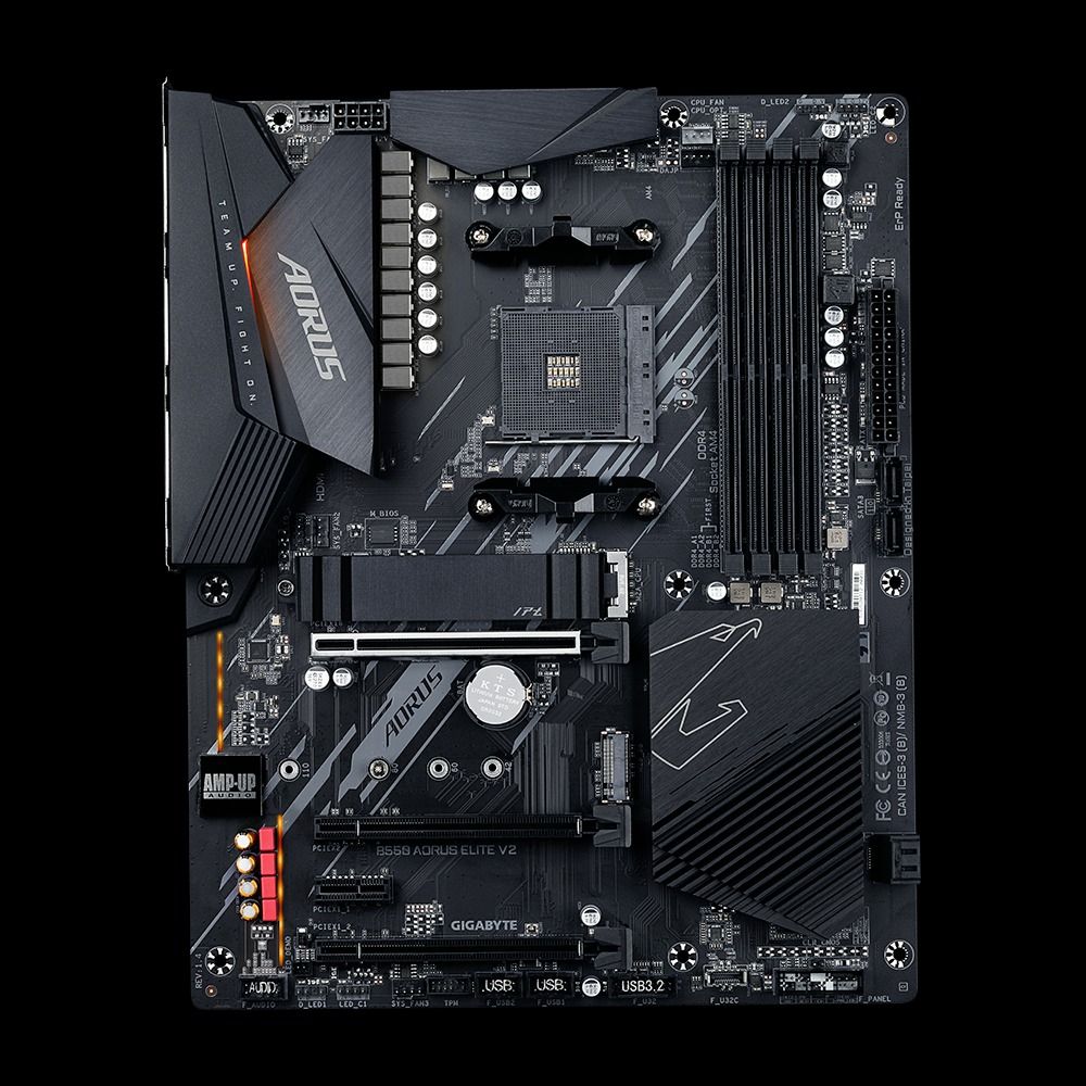 Gigabyte x570 aorus elite cheap am4 atx amd motherboard