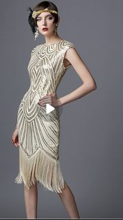 Gatsby dress accessories top