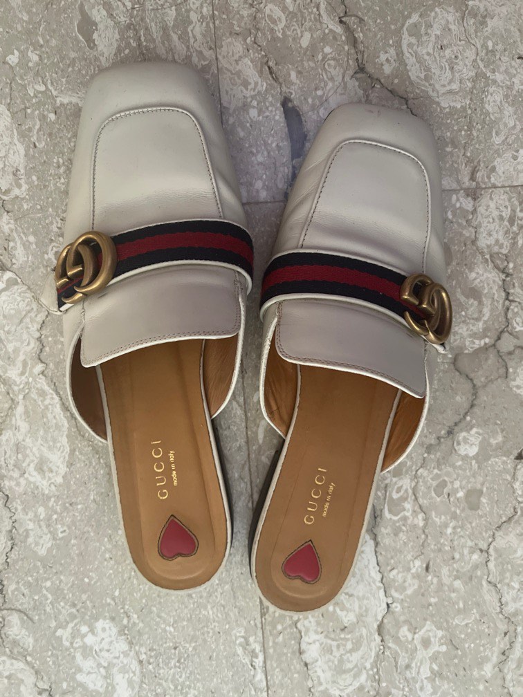 GUCCI Casual Shoe White Red Women s Fashion Footwear