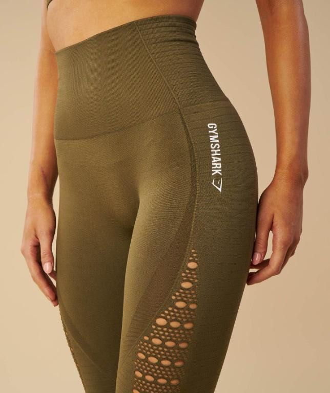 Gymshark Energy Seamless Womens cropped leggings, Women's Fashion,  Activewear on Carousell