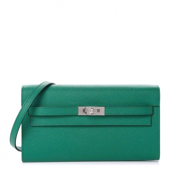 Hermes Kelly To Go (Category: Luxury Bags & Wallets) located in Quezon City. Submitted by revive.co (Listing ID 1287150713, Image 1). Description: BRAND NEW Guaranteed Authentic HERMES Kelly To Go Epsom Vert Jade/Bleu Brume.