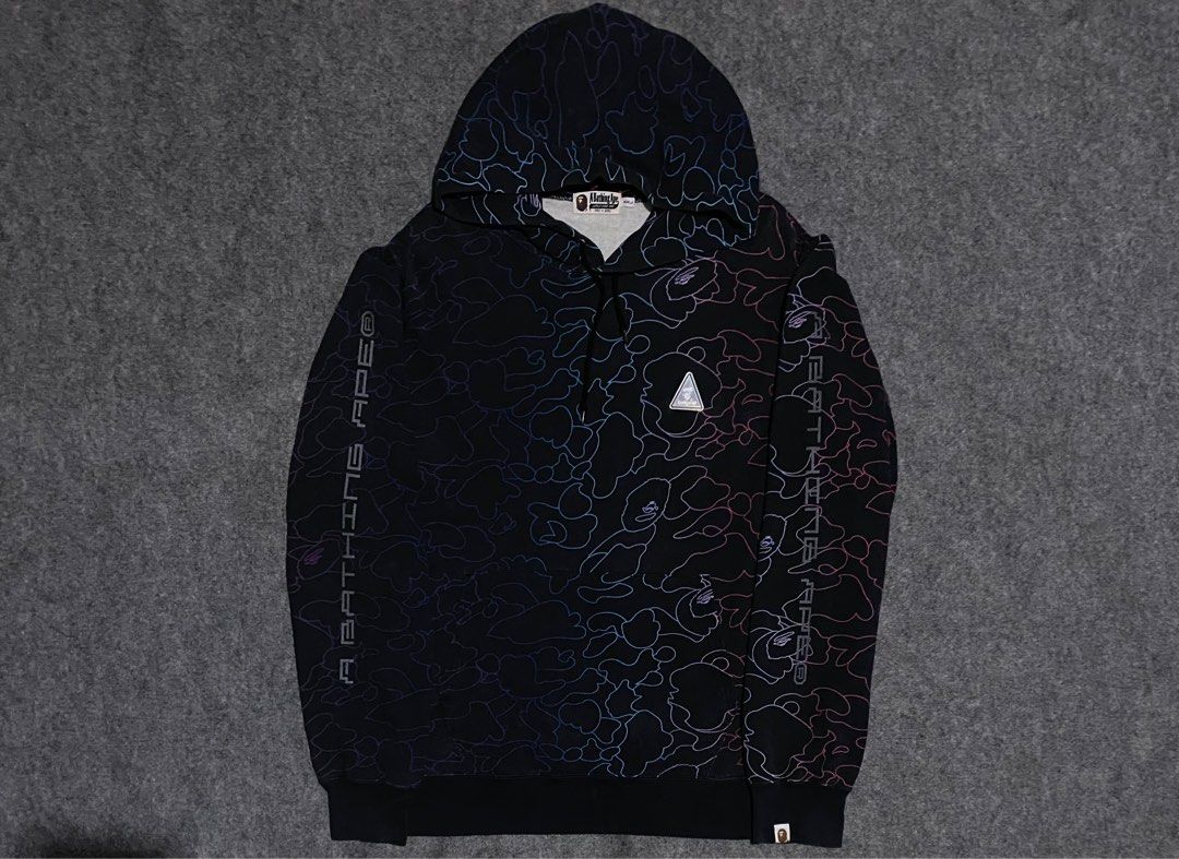 Reflective Bape Hoodie Hoodie Bape Neon Reflective Original