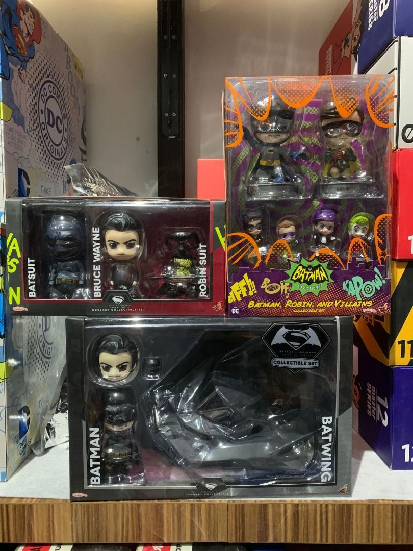 Hot Toys Cosbaby Cosrider Batman Superman Joker harley quinn the ...