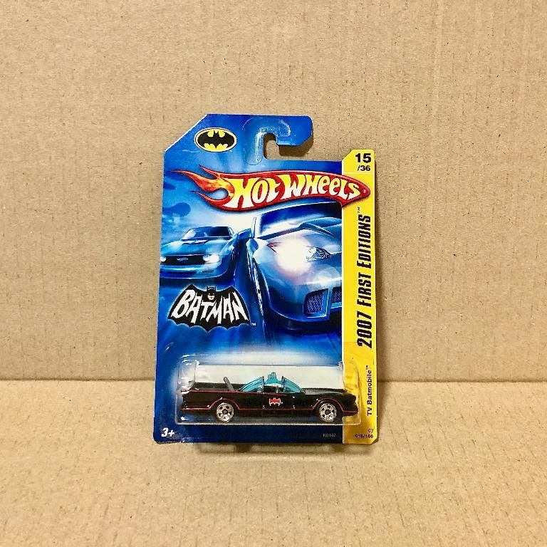 Hot Wheels 2007 First Editions TV Batmobile 2013 HW City TV Series