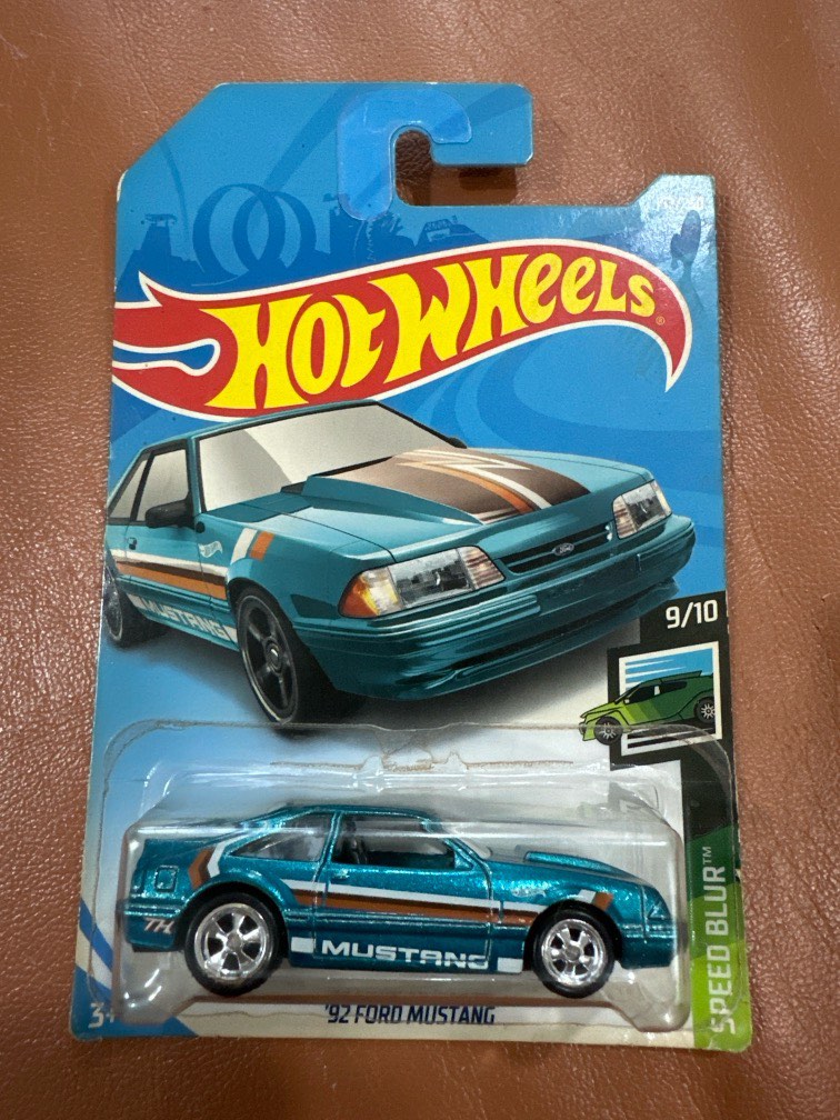 1992 ford sales mustang hot wheels